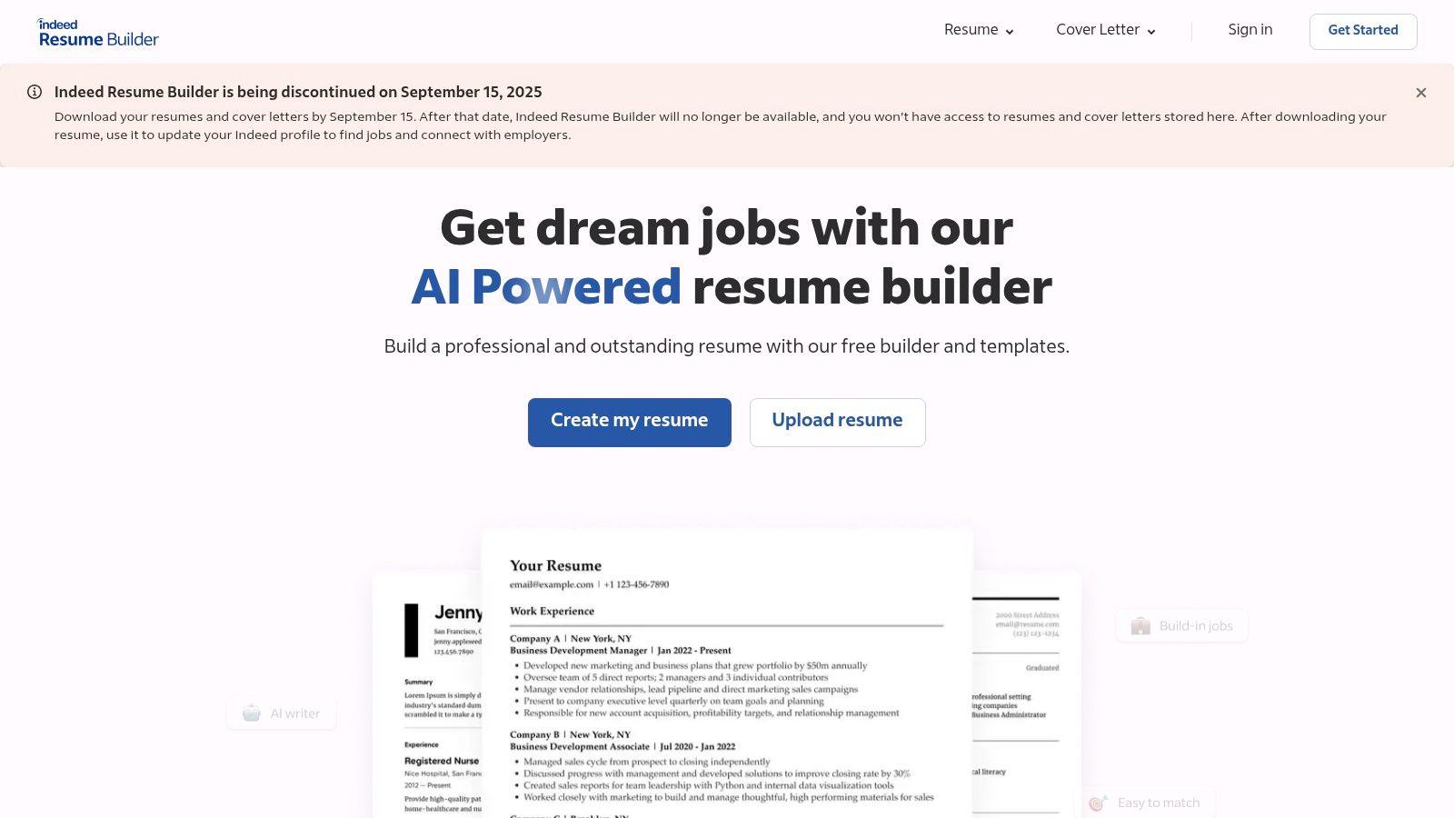 Resume.com (by Indeed)