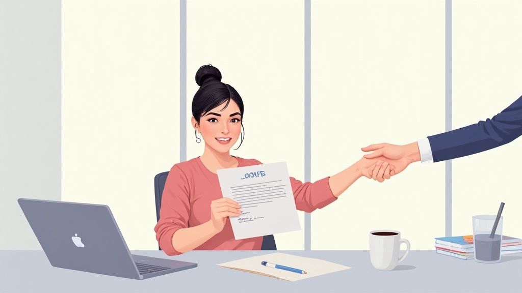 How to Accept an Offer Letter Confidently in 3 Easy Steps