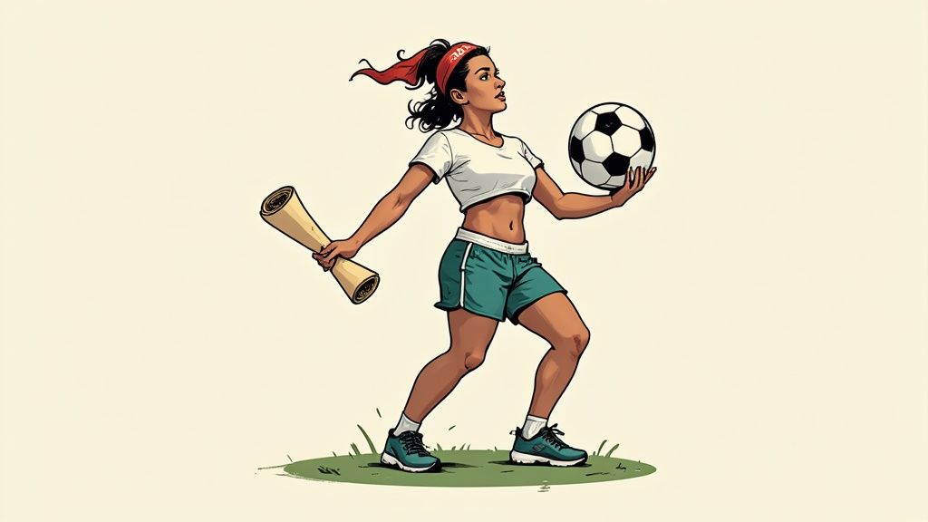 Student Athlete Resume Summary