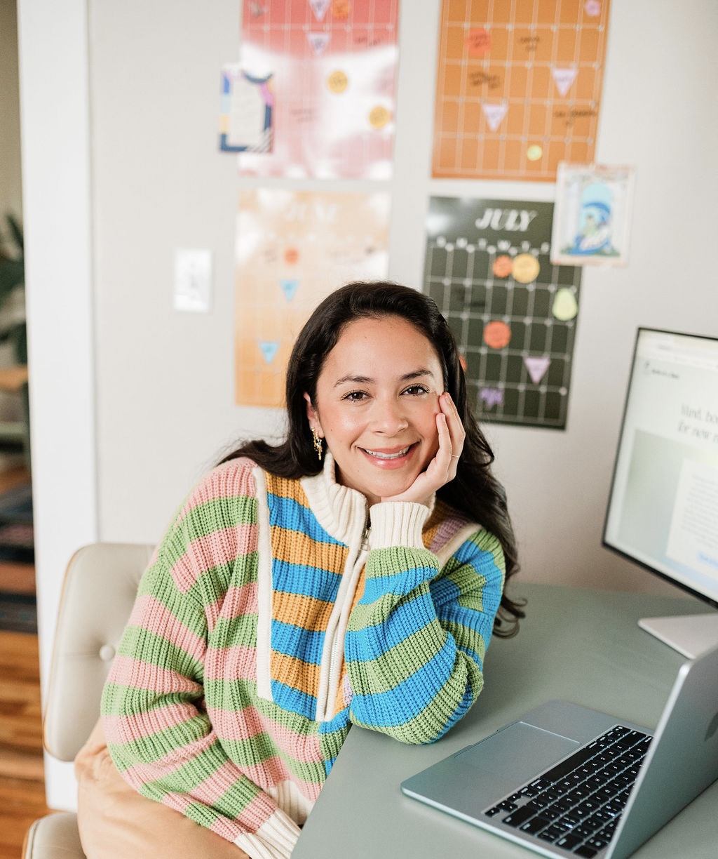 Nicol Perez, facilitator of Cozy Moms Club