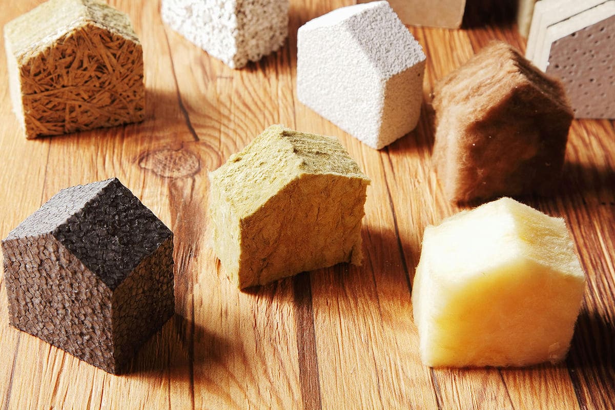 diferentes tipos de aislantes térmicos