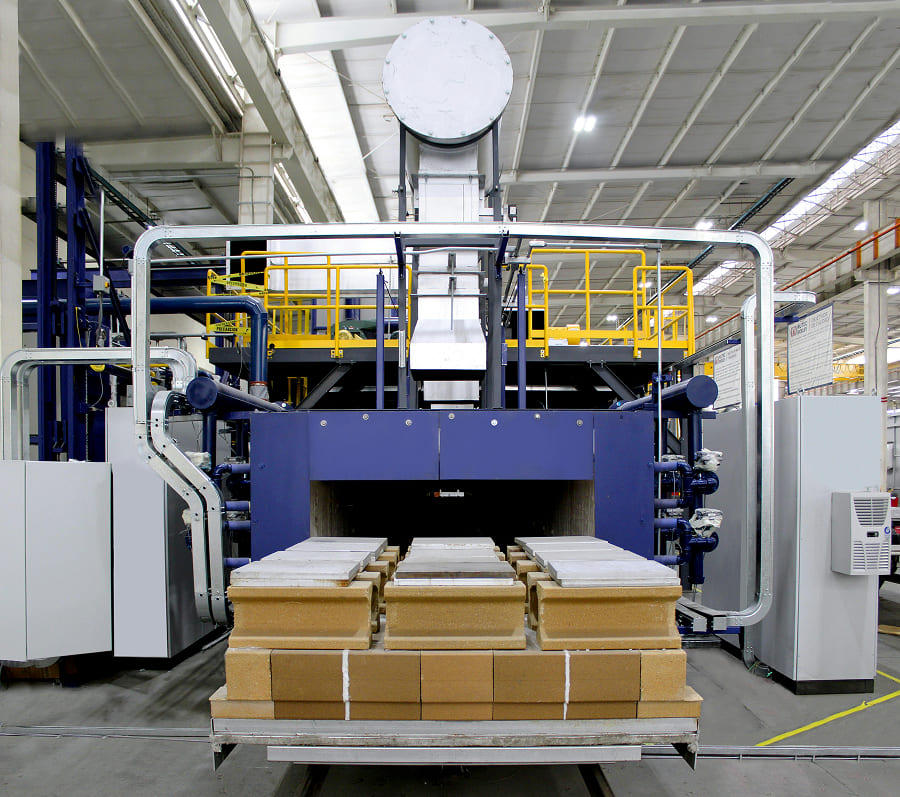 Maintenance of ceramic fiber in industrial furnaces