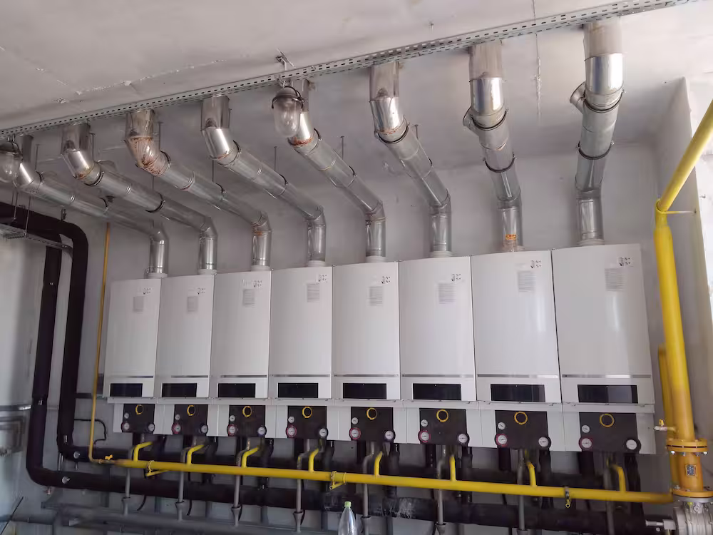 Ventilation system with industrial thermal insulation