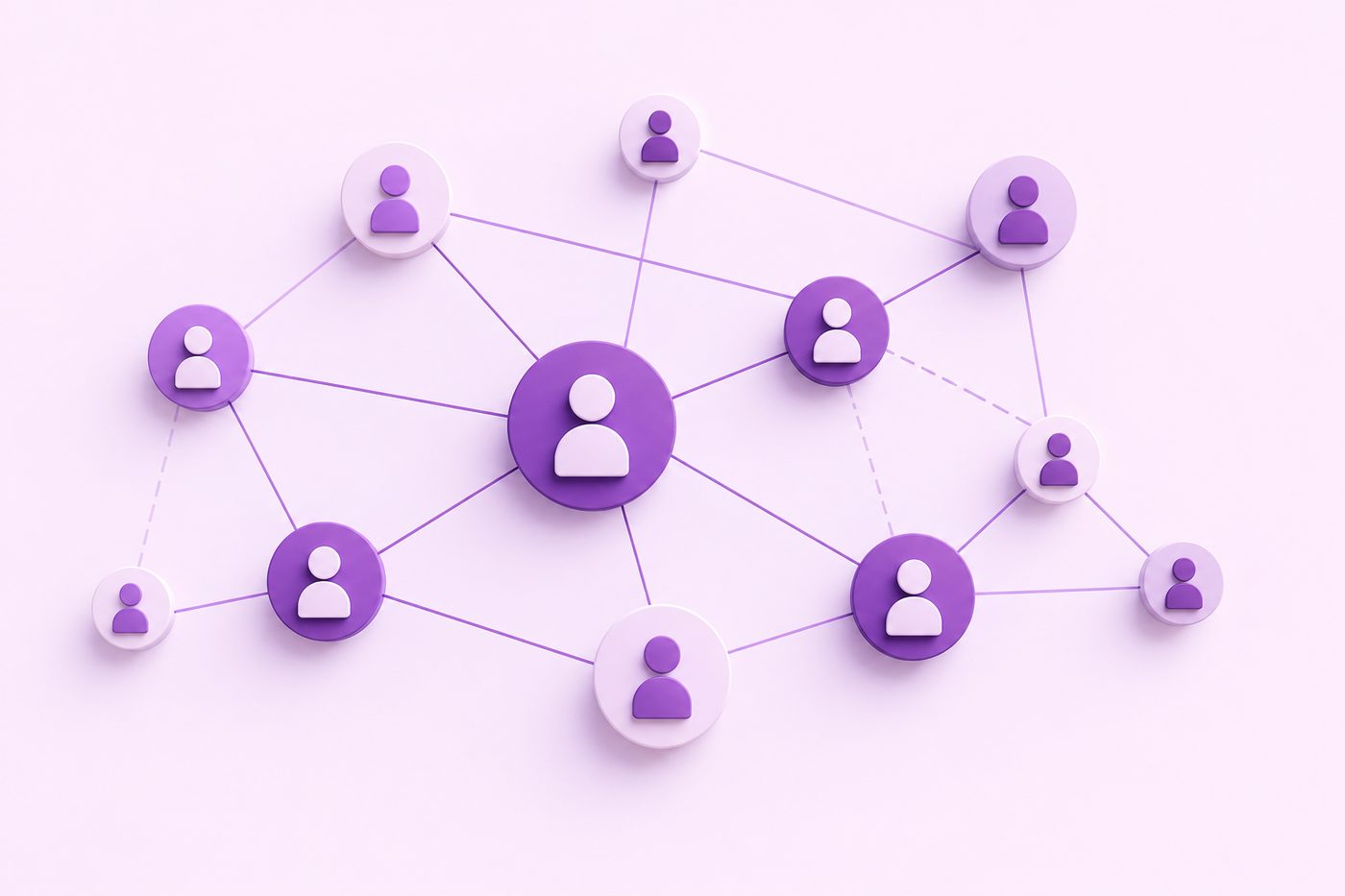 A connected network of research participants