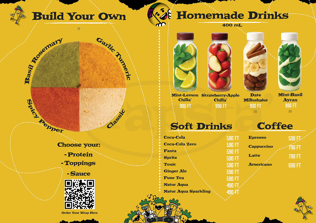 Healthy wraps in budapest