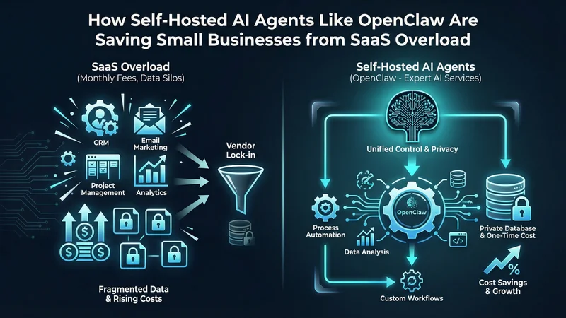 Self-Hosted AI Agents: OpenClaw vs SaaS for Small Business