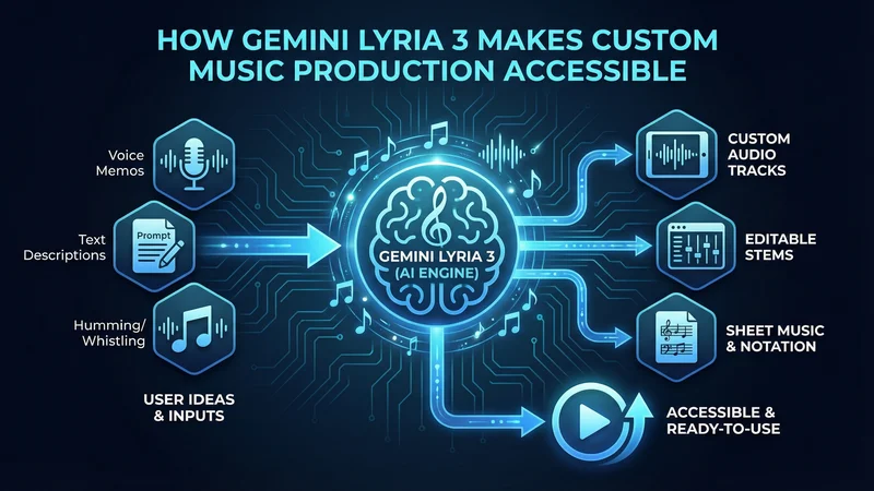 How Gemini Lyria 3 Makes Custom Music Production Accessible to