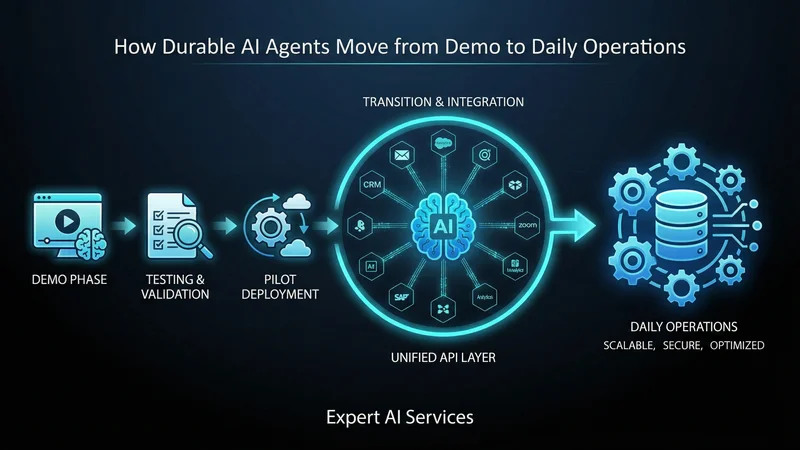 How Durable AI Agents Move from Demo to Daily Operations