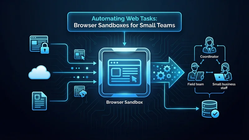 Automating Web Tasks: Browser Sandboxes for Small Teams