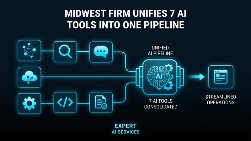 Midwest Firm Unifies 7 AI Tools Into One Pipeline