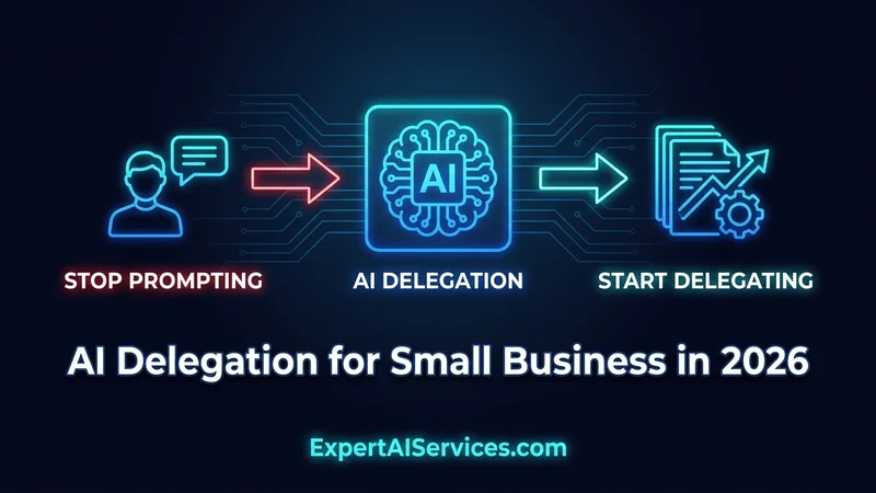 Stop Prompting: AI Delegation for Small Business in 2026
