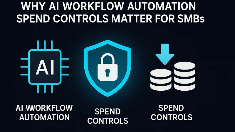 Why AI Workflow Automation Spend Controls Matter for SMBs