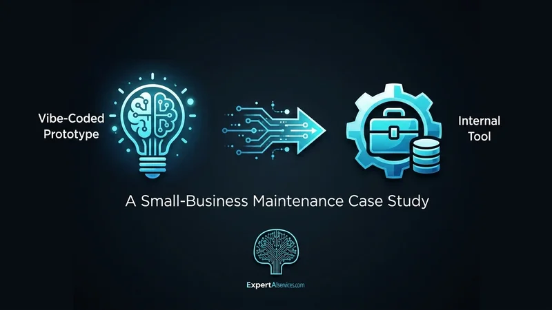 From Vibe-Coded Prototype to Internal Tool: A Small-Business