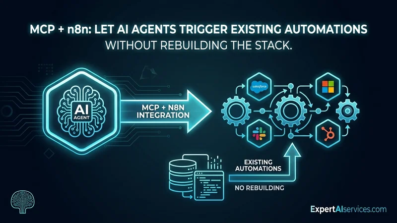 MCP + n8n: Let AI Agents Trigger Existing Automations Without