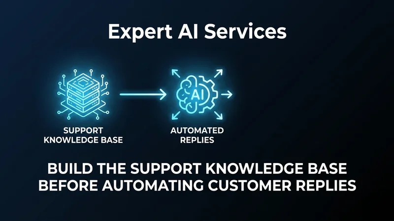 Build the Support Knowledge Base Before Automating Customer
