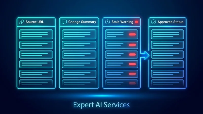 AI Competitor Monitoring With a Review Queue