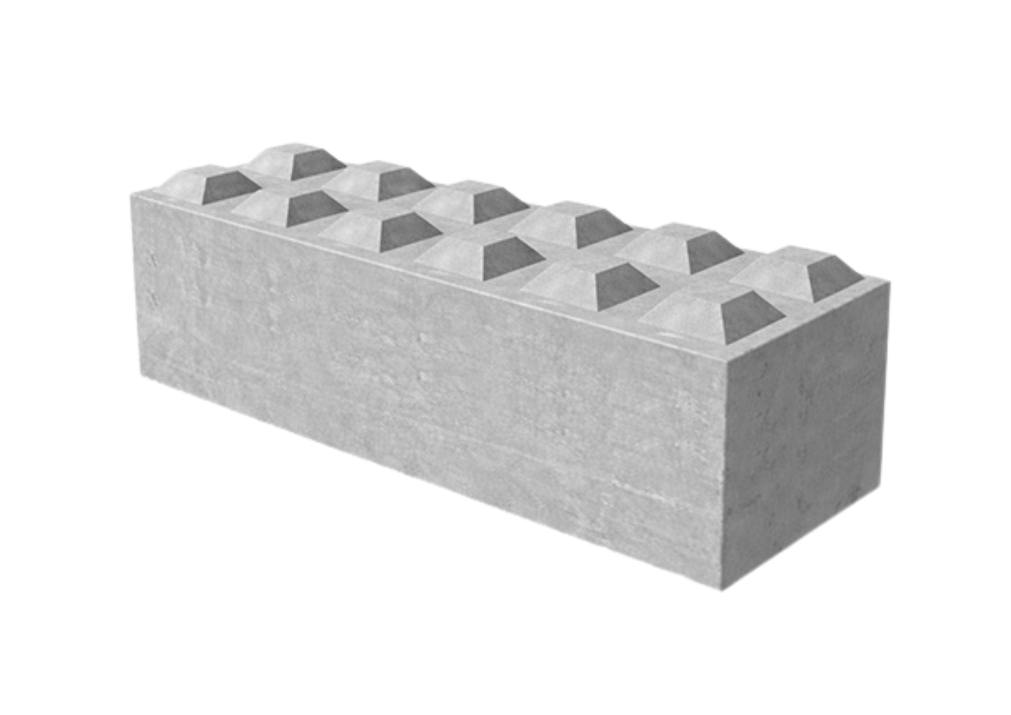 Бетонний лего-блок 240×60×60