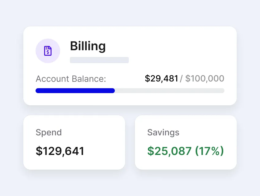 Hotel engine billing chart