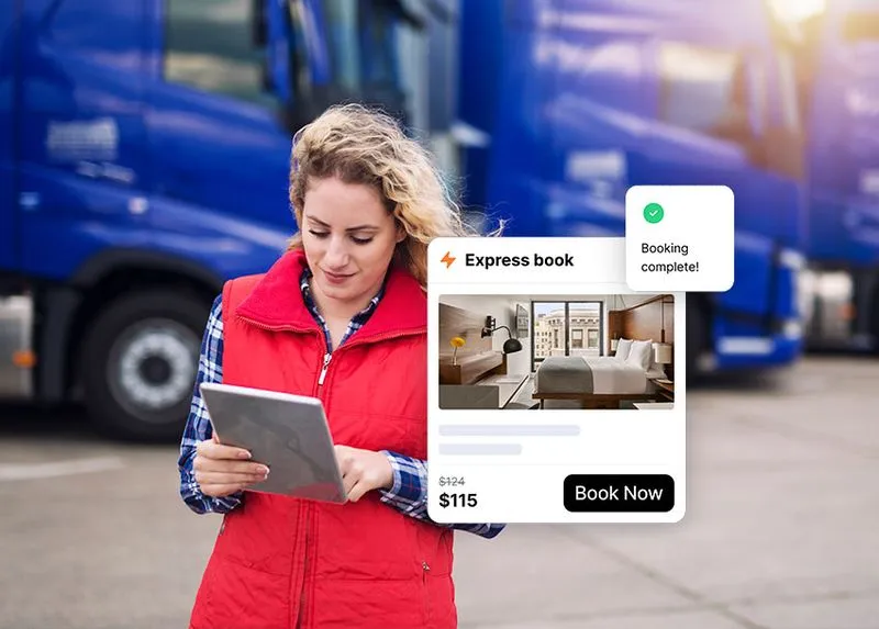 Hotel Engine for trucking companies