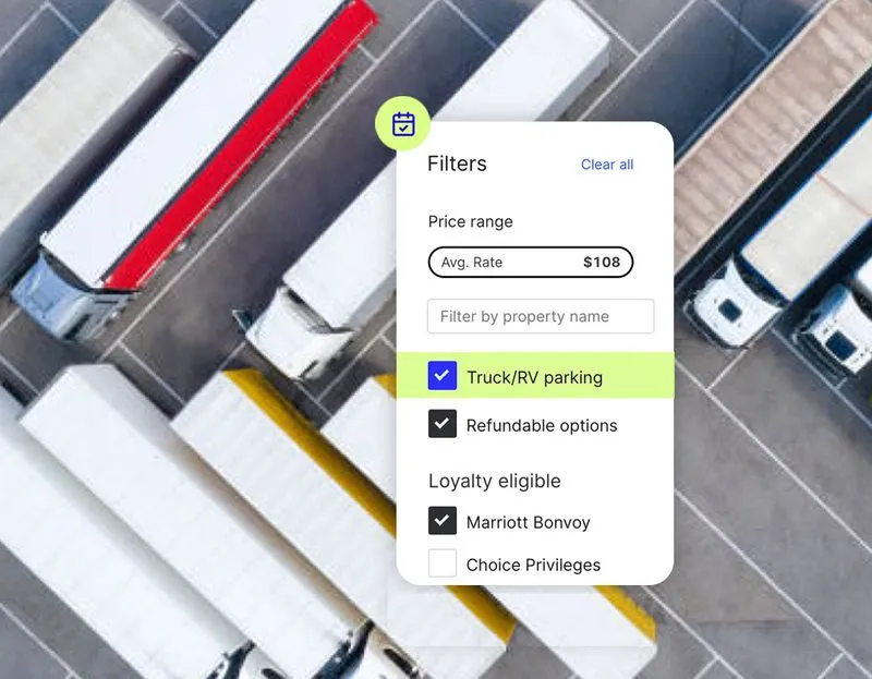 Hotel engine trucking