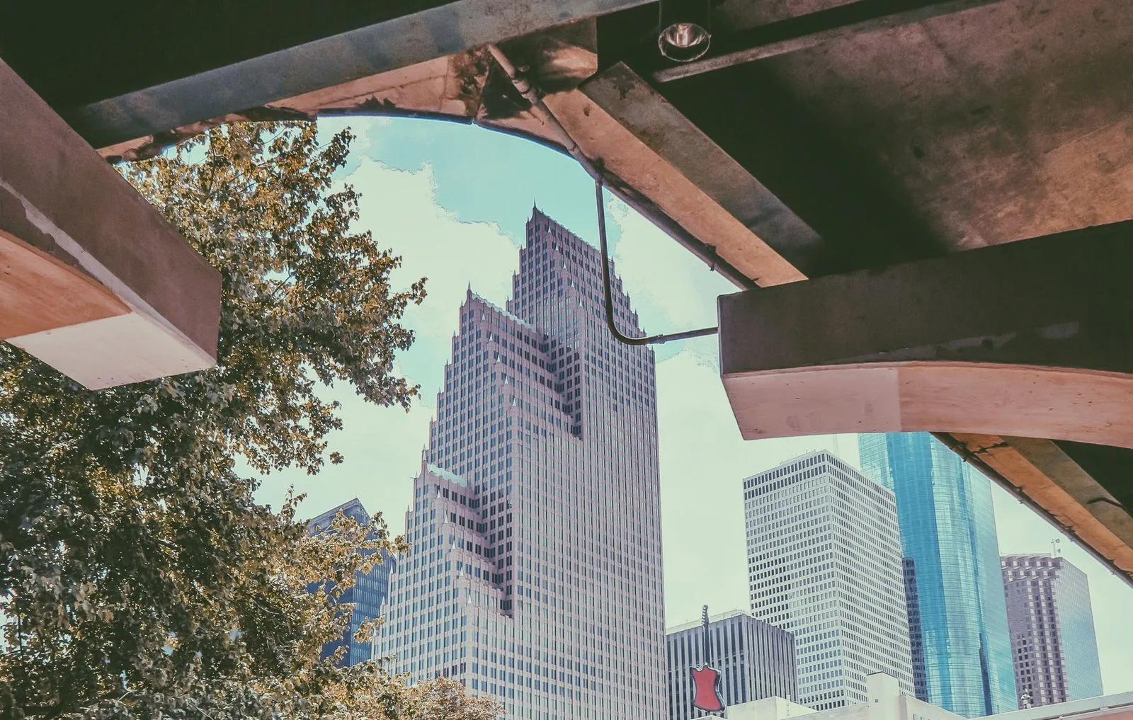 A building in Houston