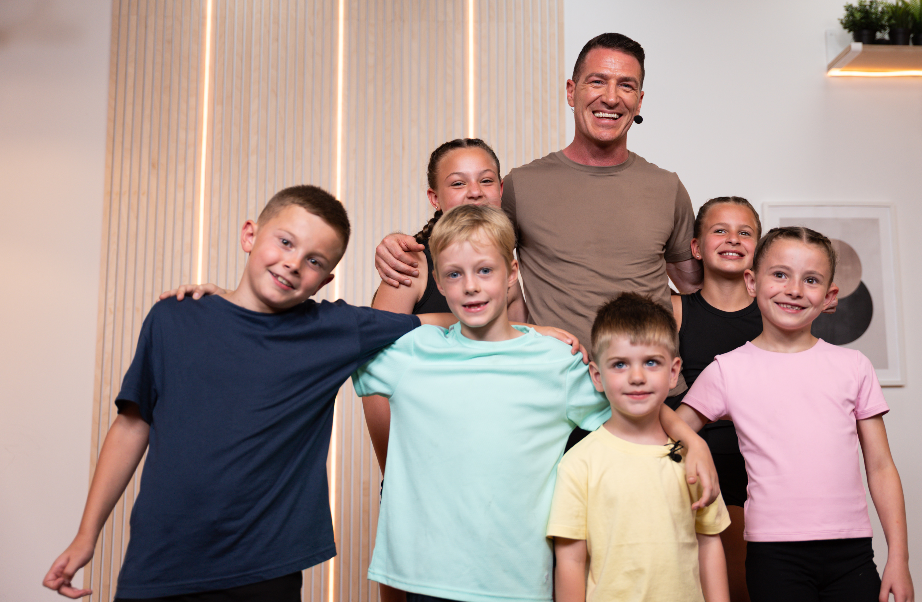 Family Workout children