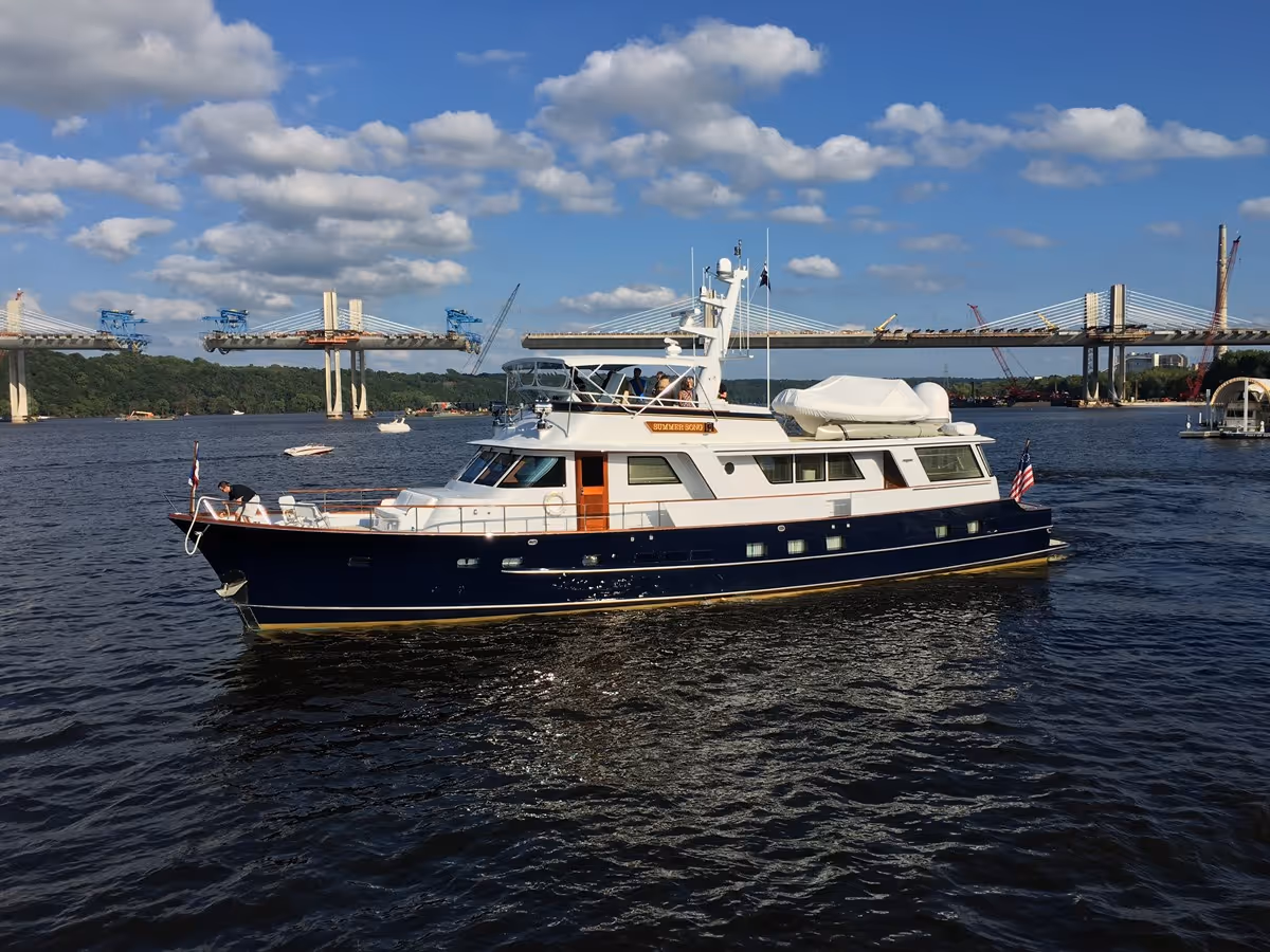 Flush Deck Motor Yacht