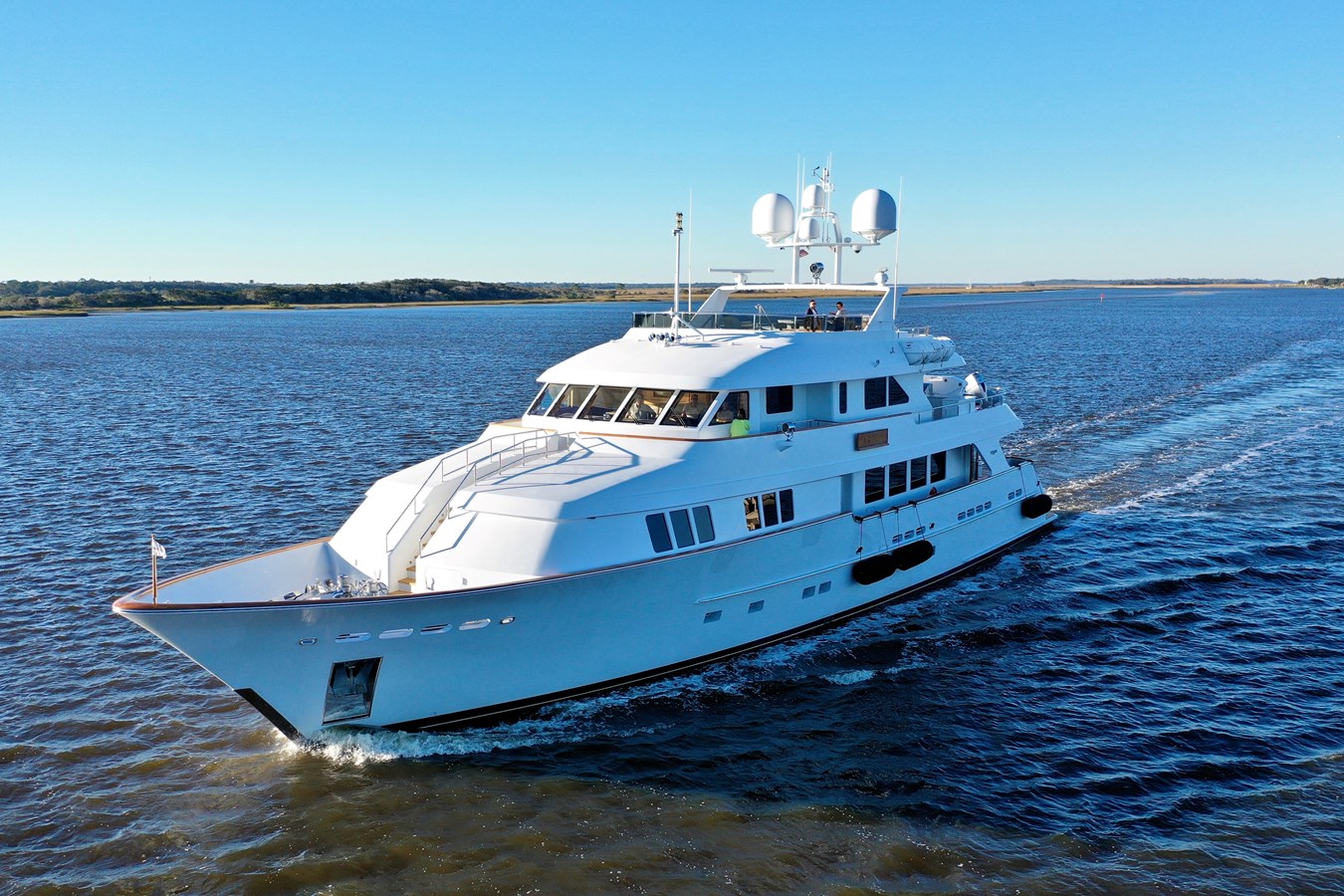 Full Displacement Tri-Deck Motor Yacht