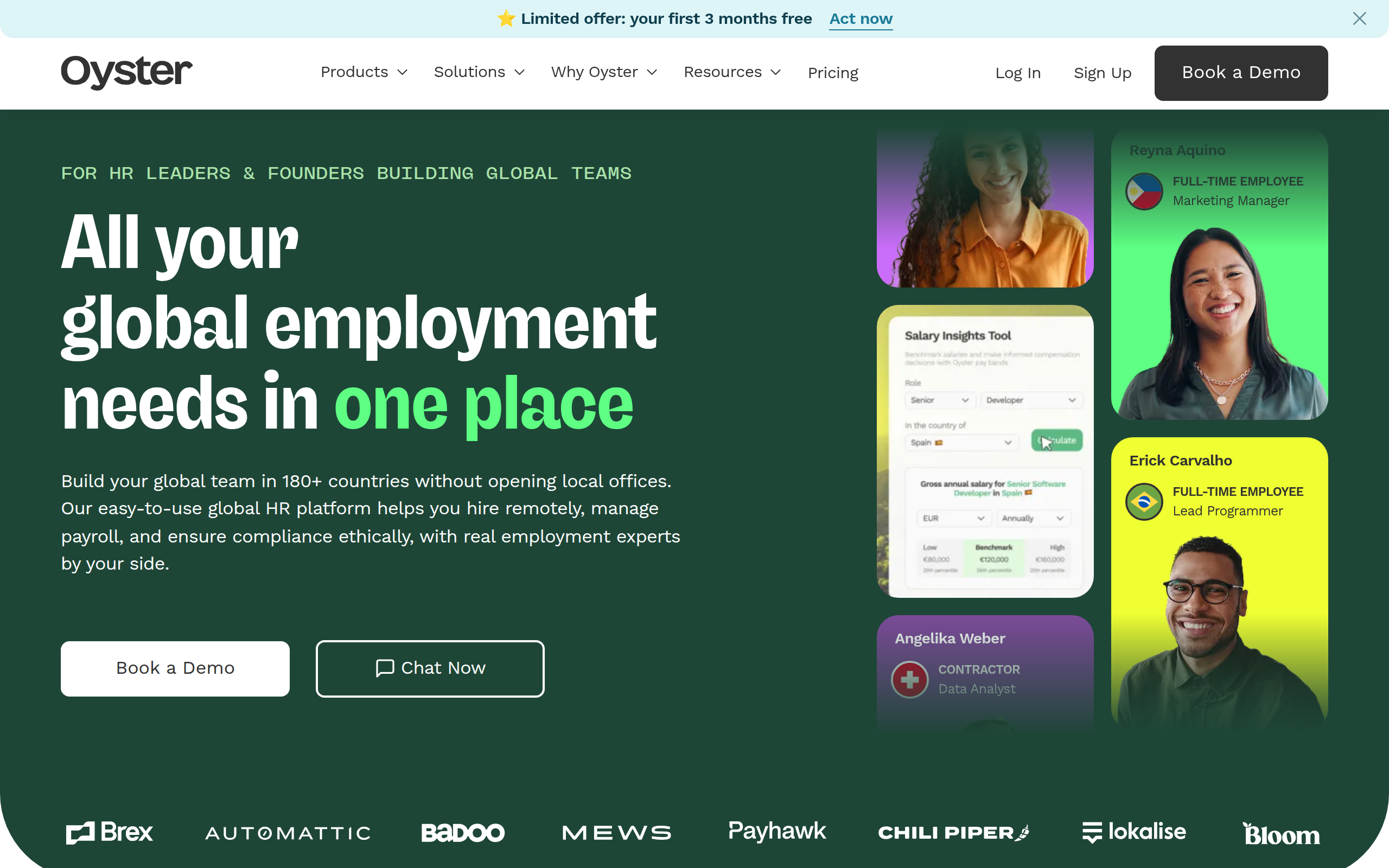 Oyster HR Screenshot