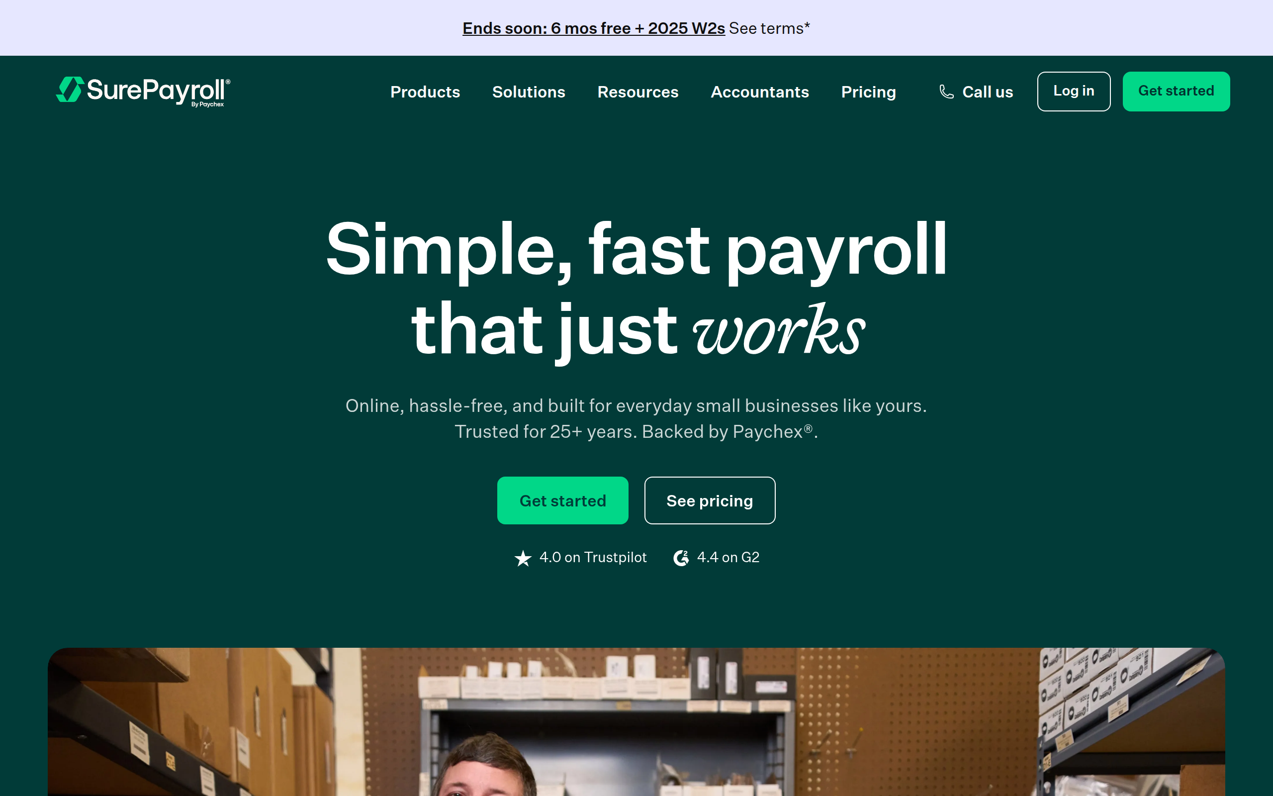 SurePayroll Screenshot