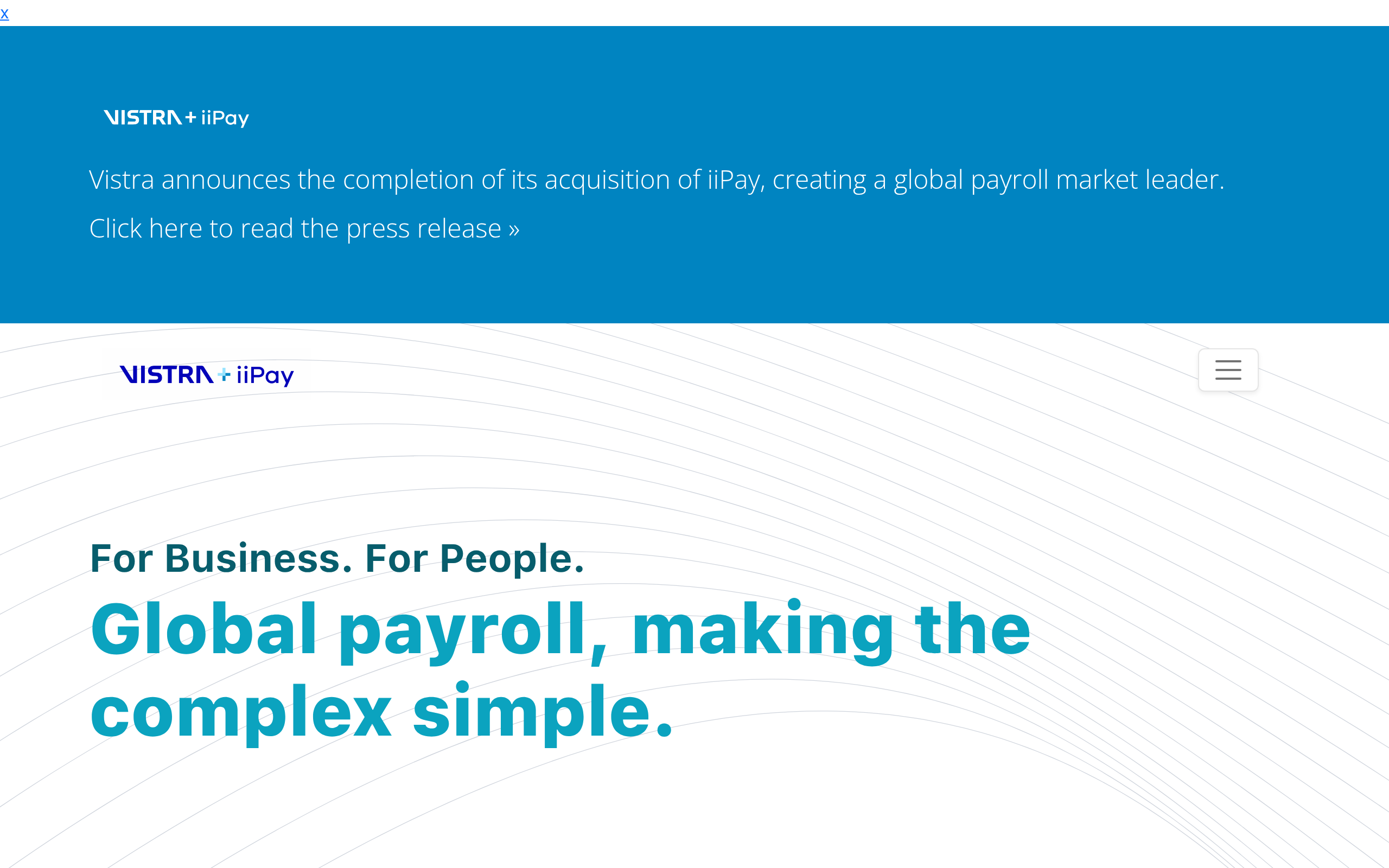 iiPay Global Payroll Services Screenshot