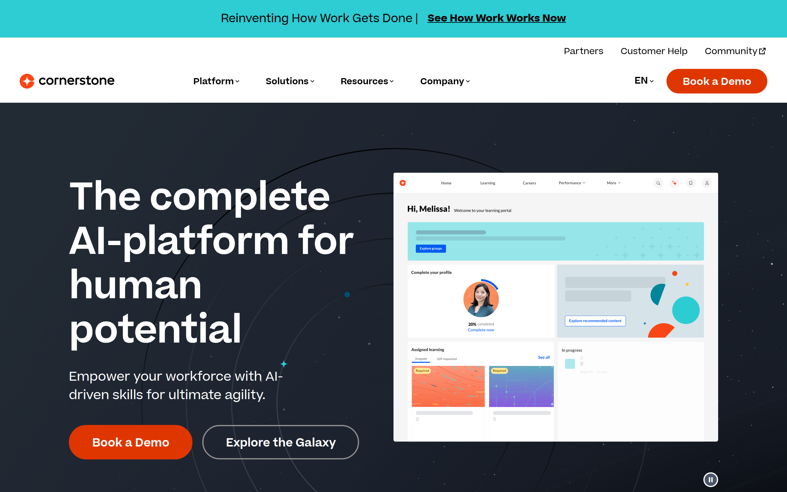 Cornerstone OnDemand Screenshot