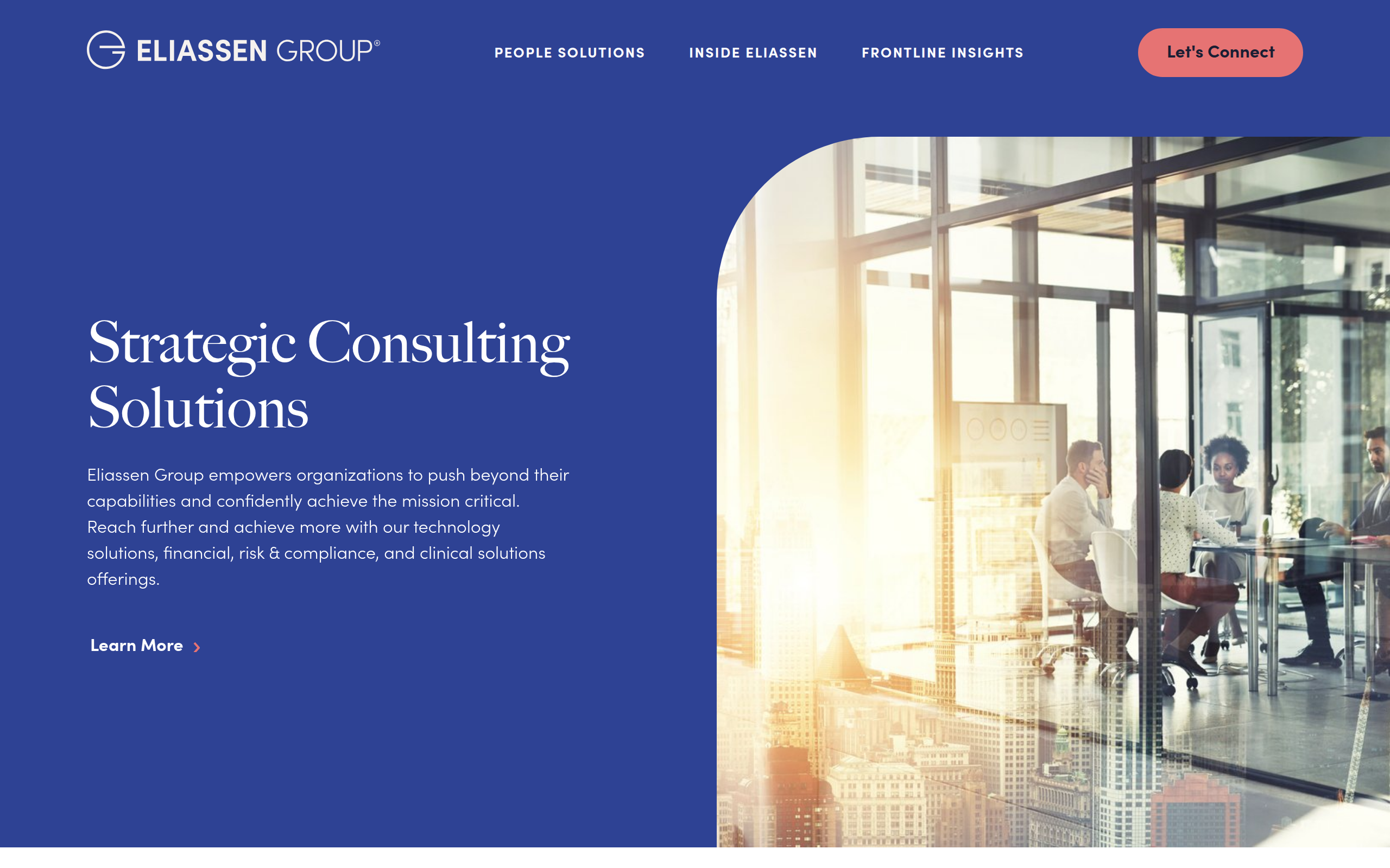 Eliassen Group Screenshot