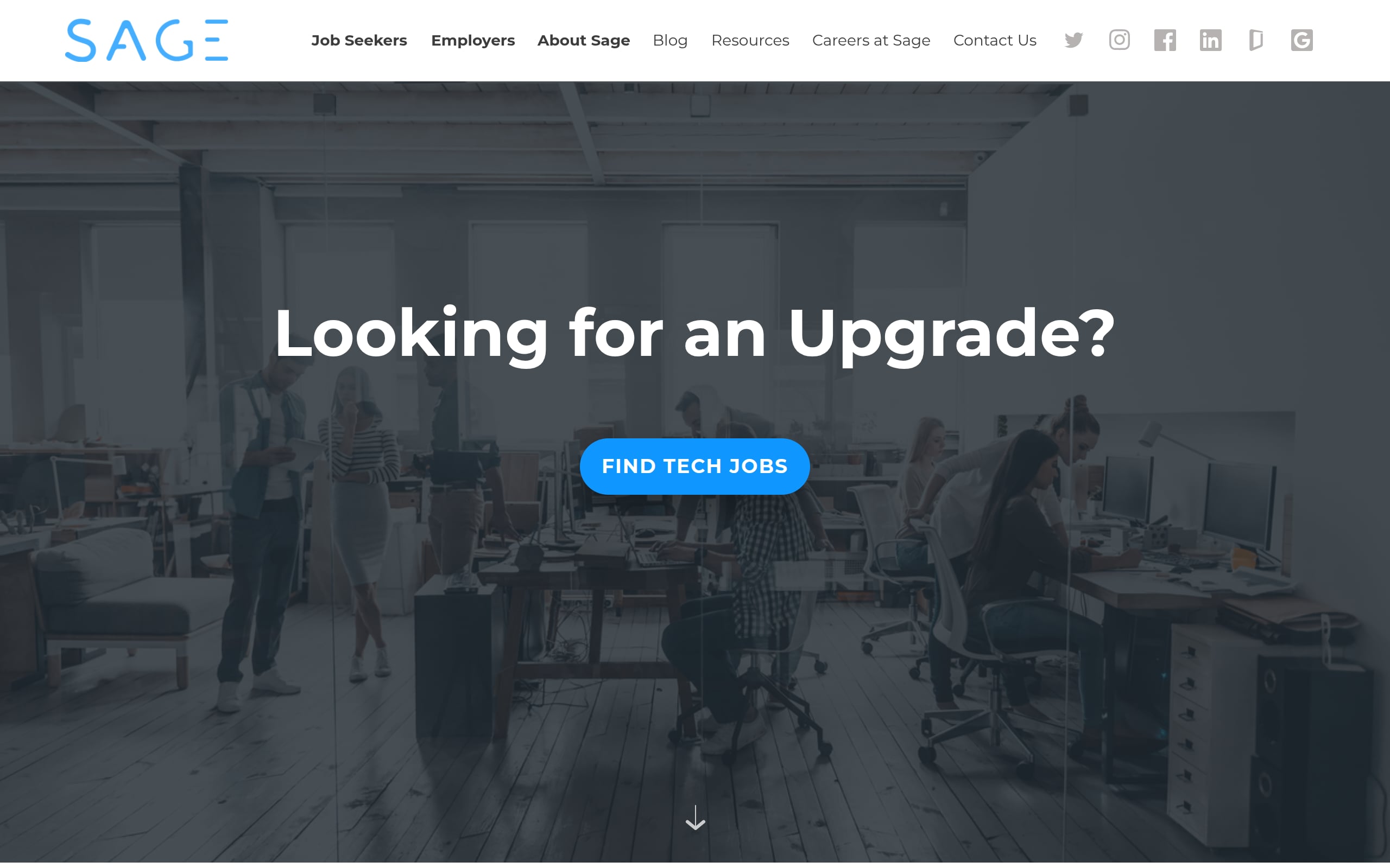 Sage Recruiting Screenshot