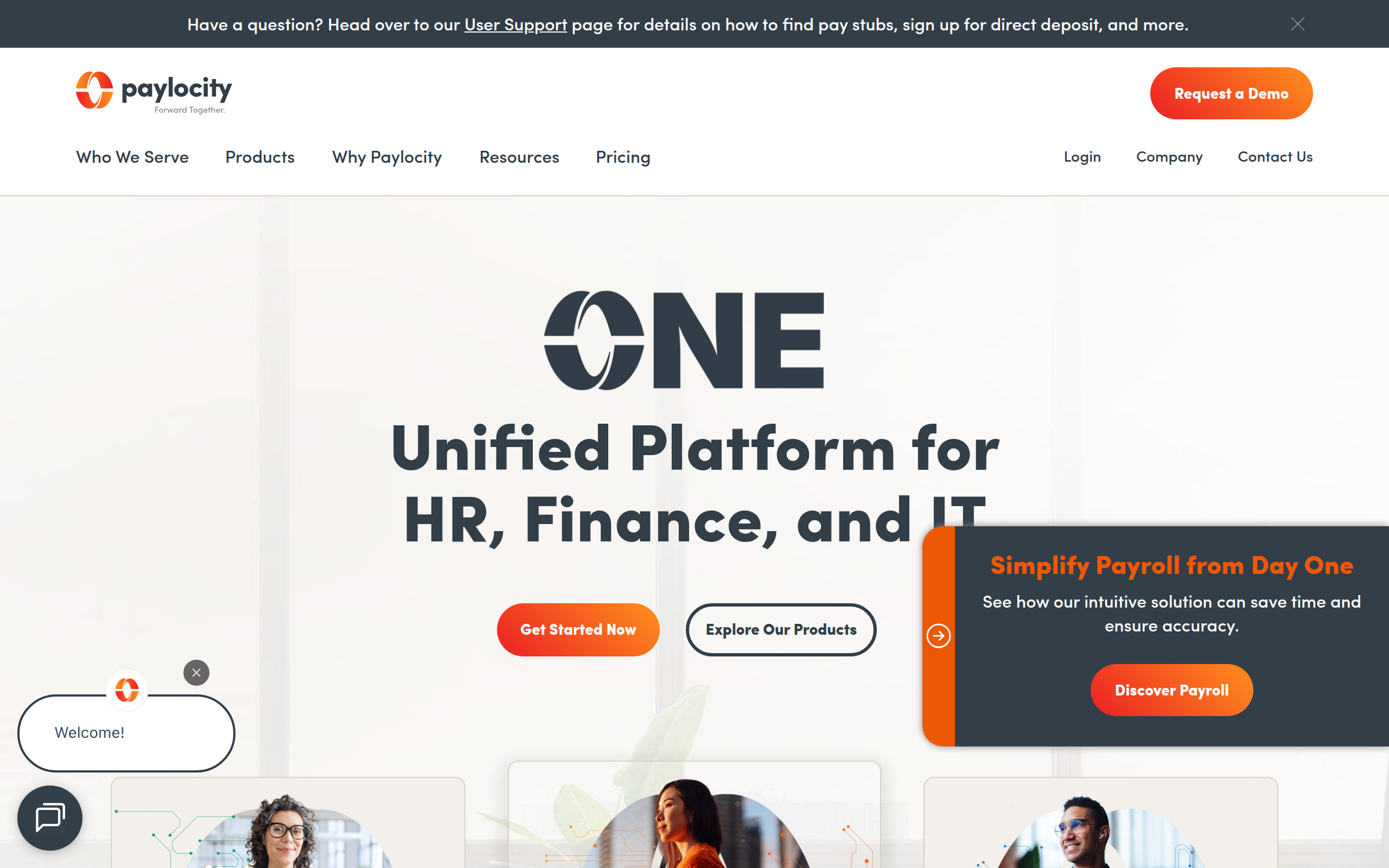 Paylocity Screenshot