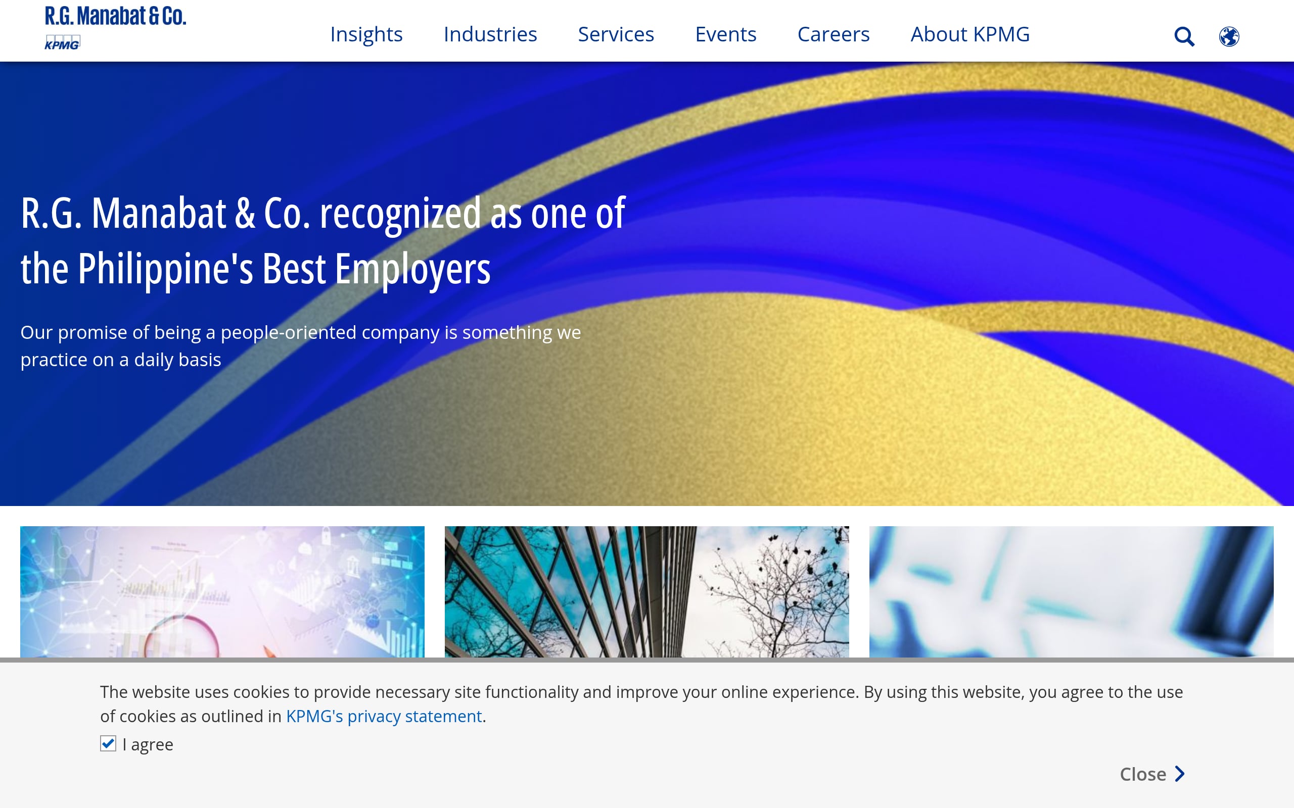 KPMG Philippines (R.G. Manabat & Co.) Screenshot