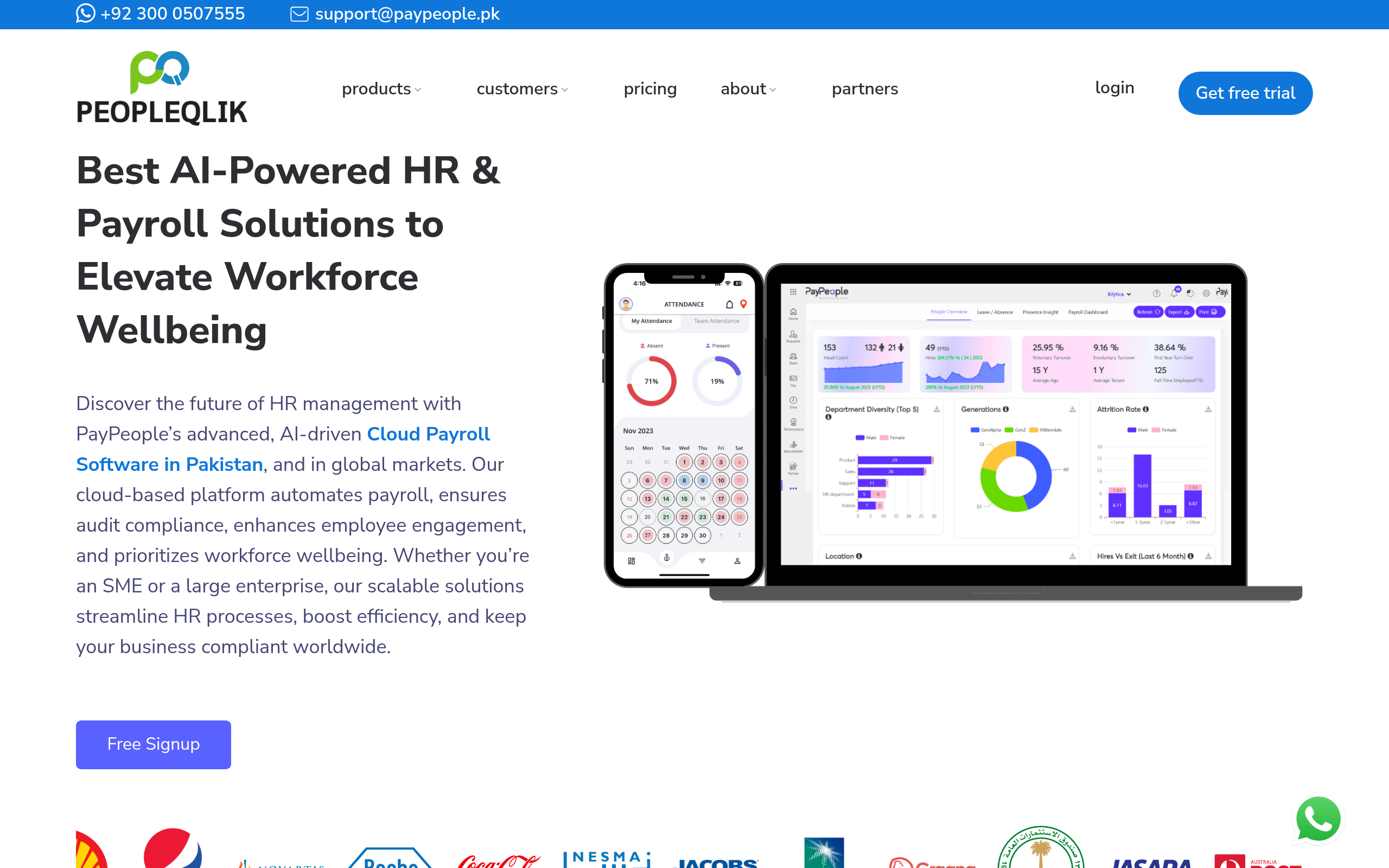 PeopleQlik Screenshot