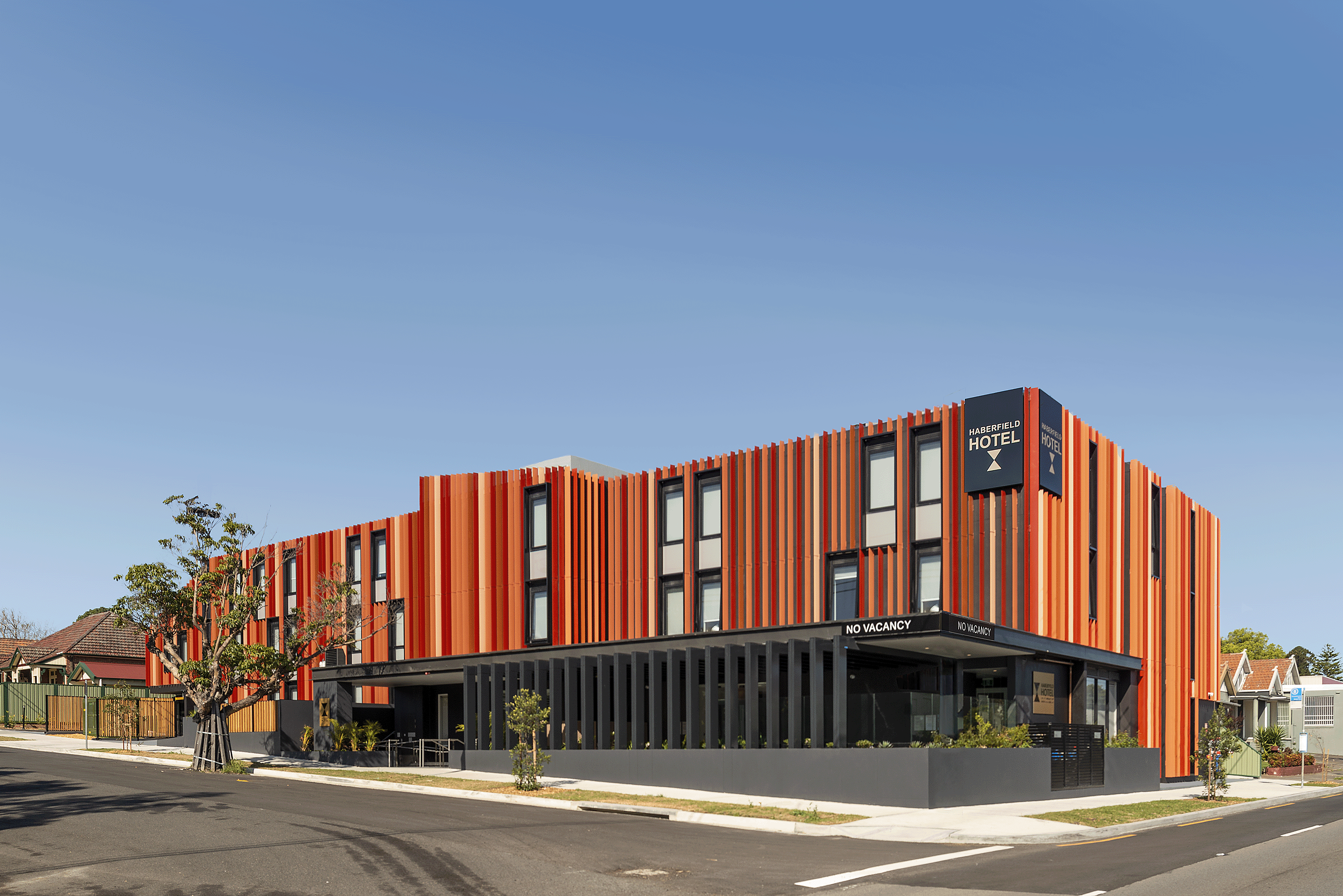 Street view of Haberfield Hotel