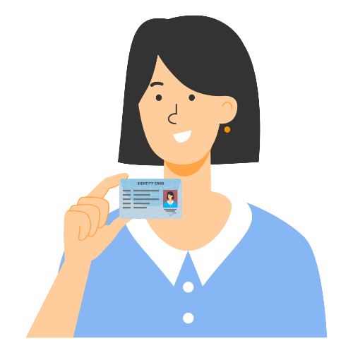Verify identity illustration