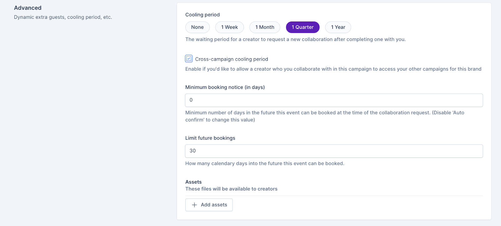 Customizing Campaigns