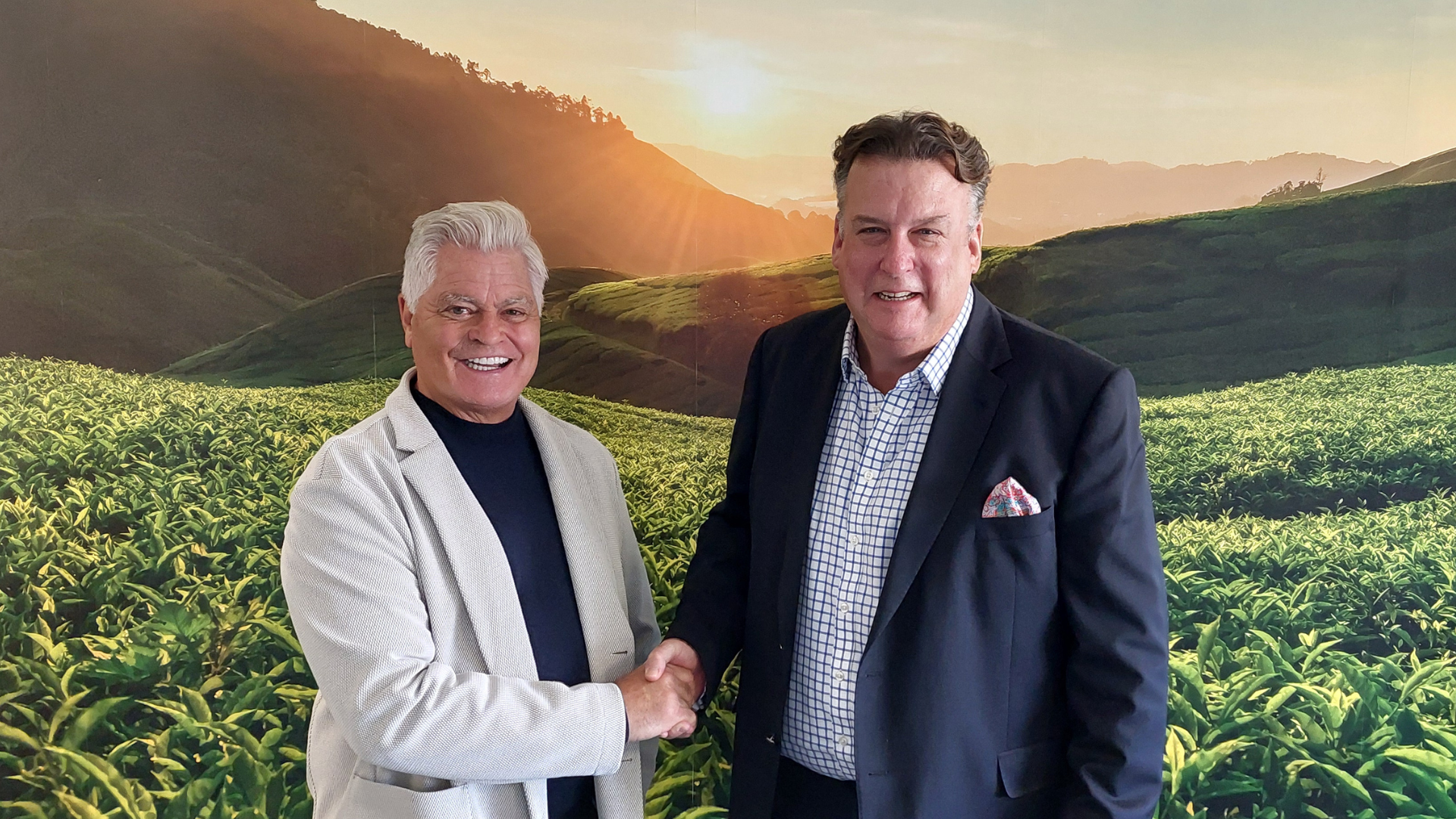 Commodity Centre's CEO, Alec Gunn with newly appointed Group Commercial Director, James Paling