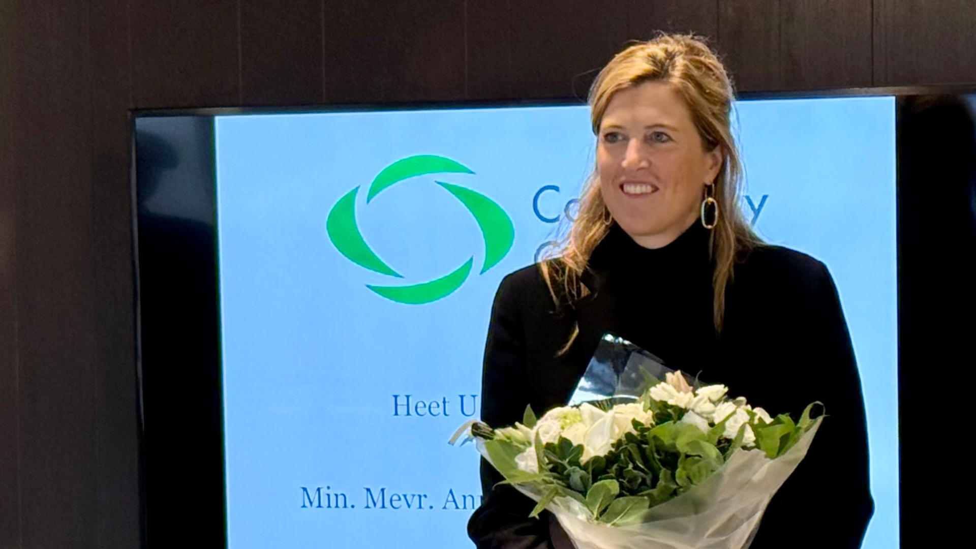 Belgian Minister Annelies Verlinden