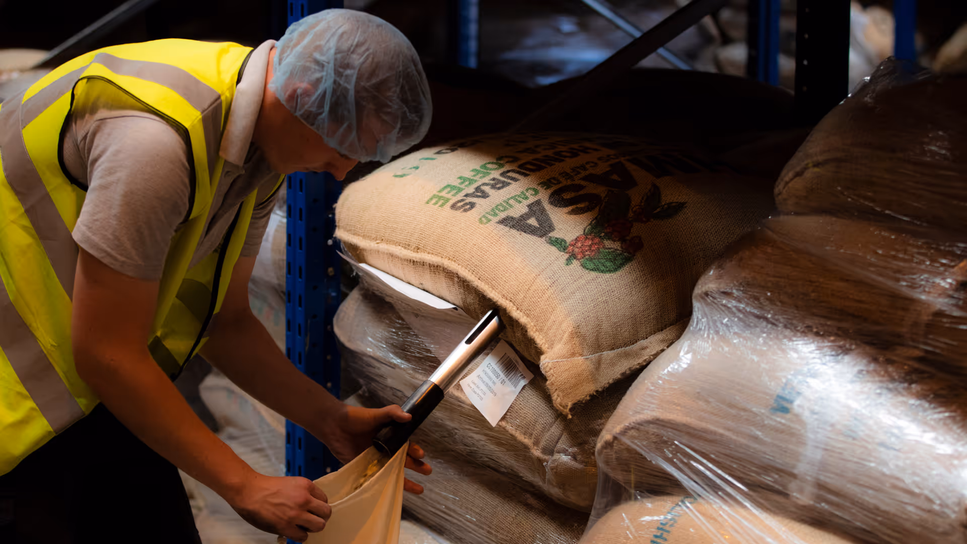 Productbemonstering in het Commodity Center