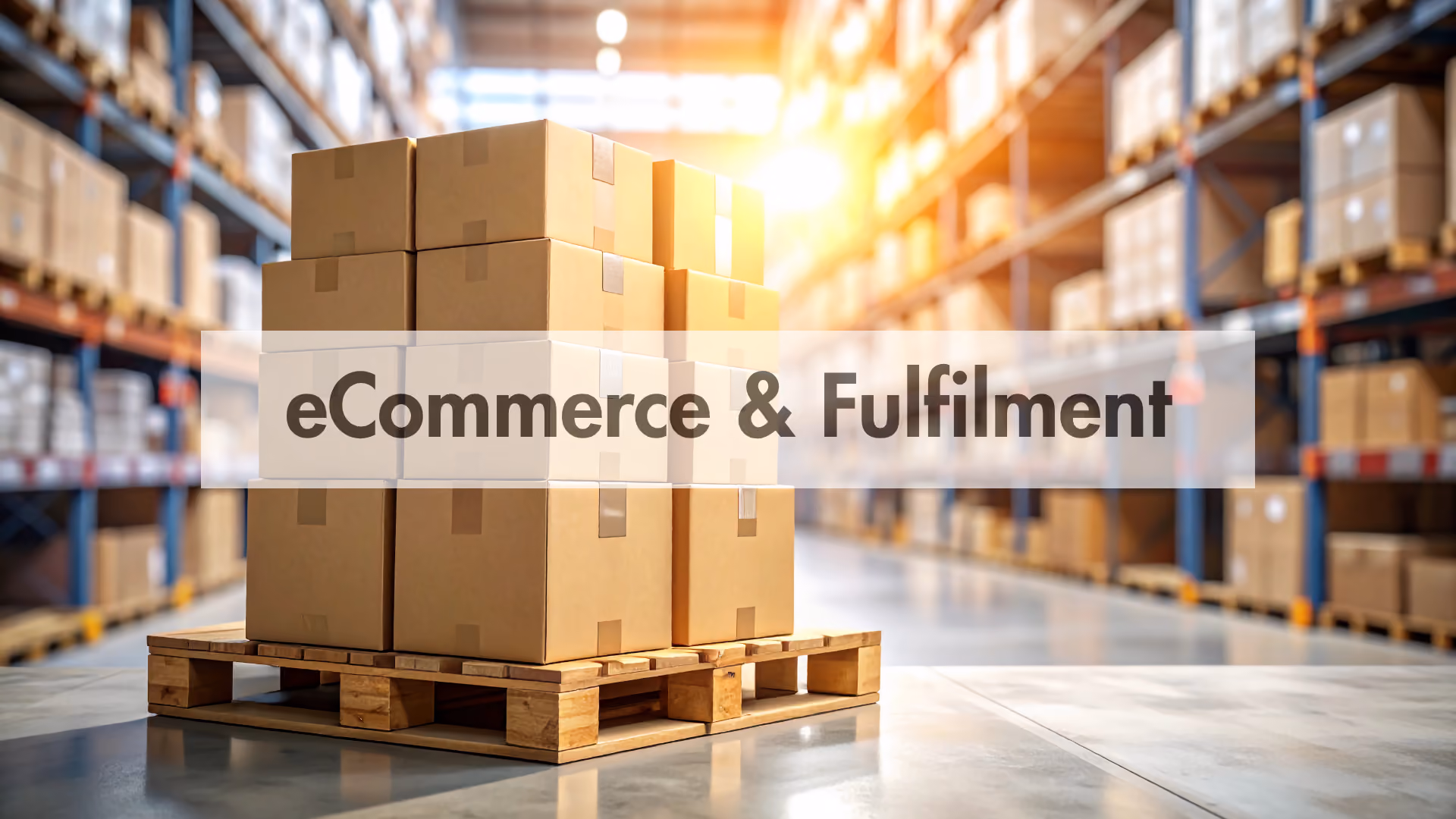 Ecommerce and fulfilment for supplements