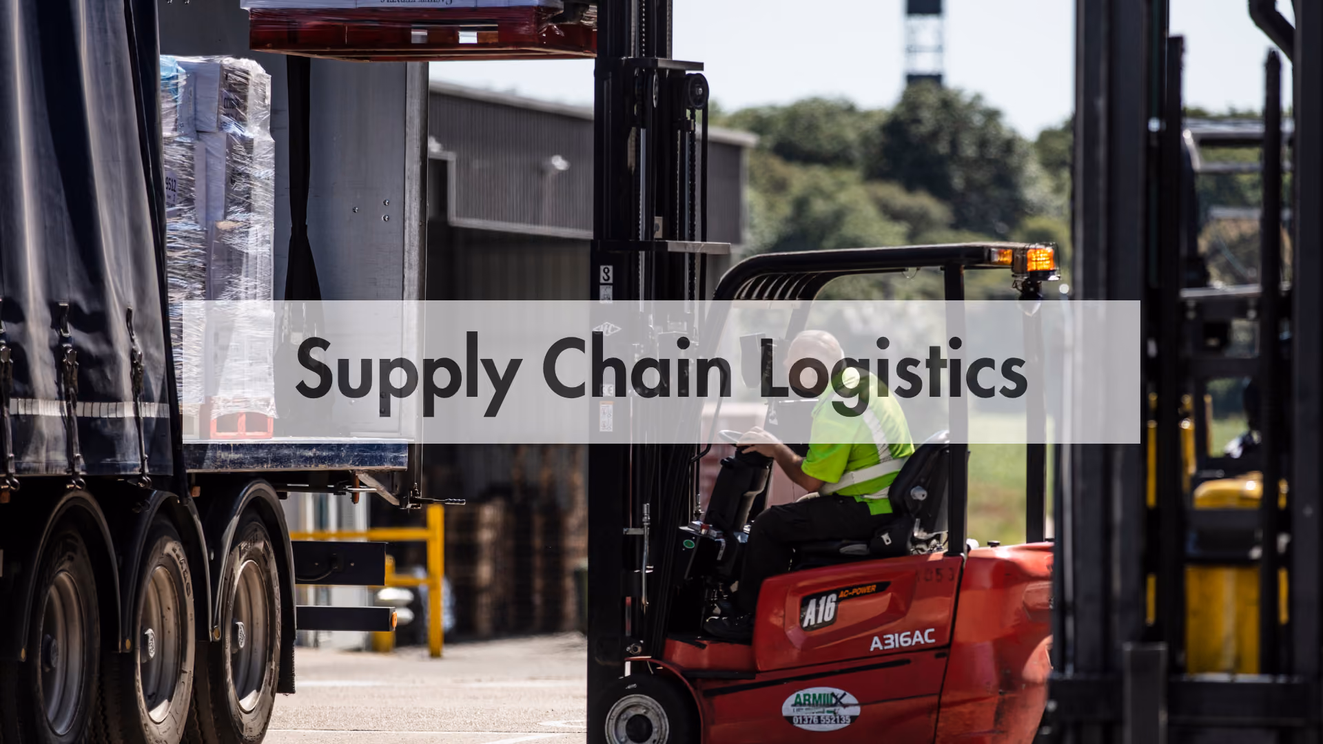 Commodity Centre logistics for supplements and nutraceticals