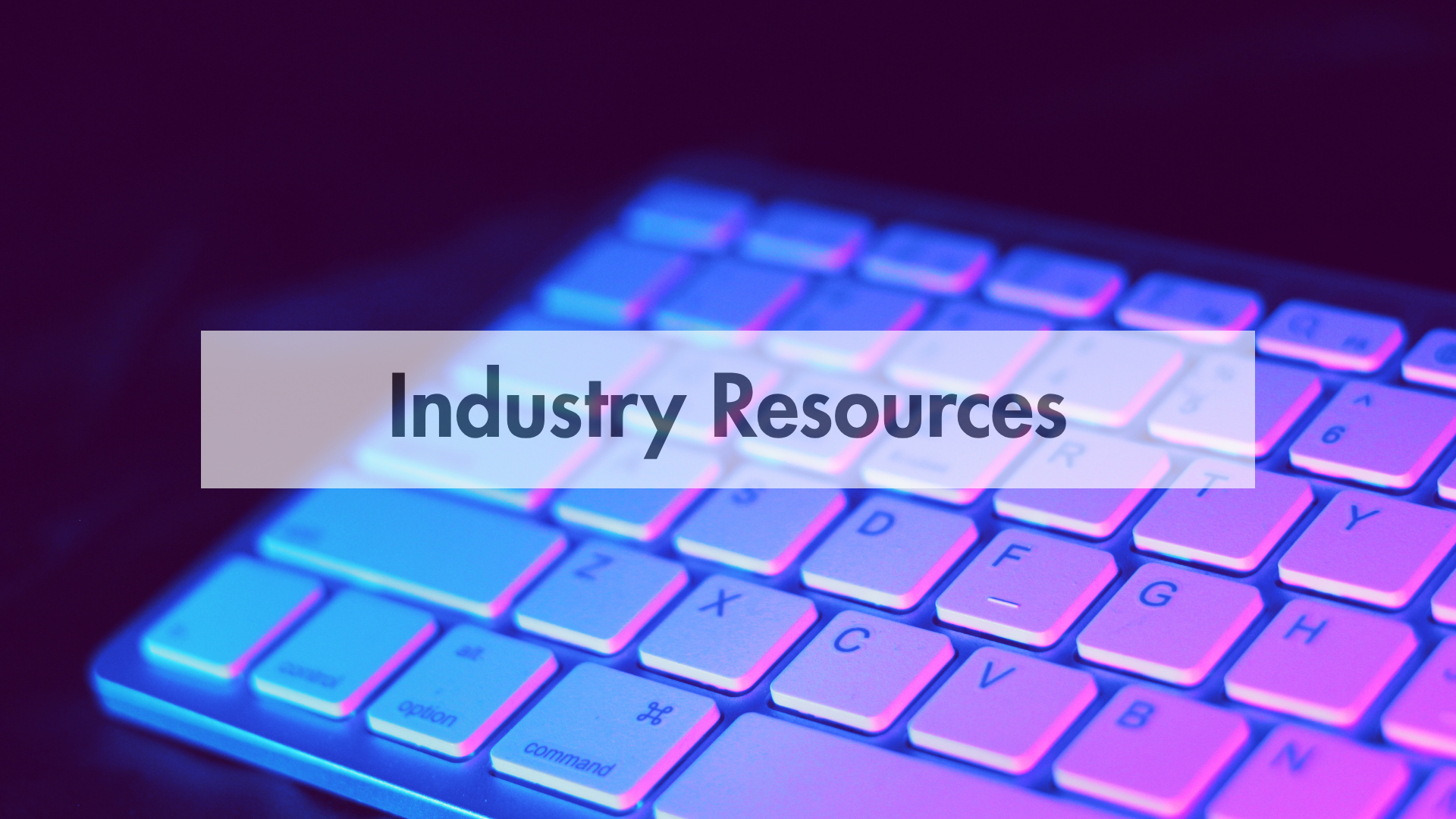 External resources for the supplements and nutraceuticals industry 