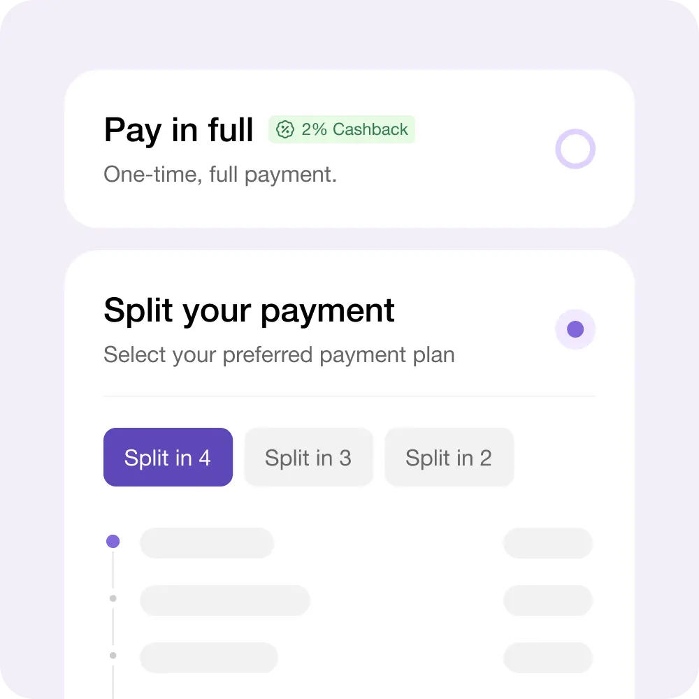 Dashboard mockup