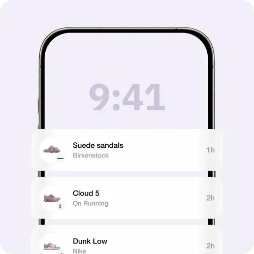 Dashboard mockup