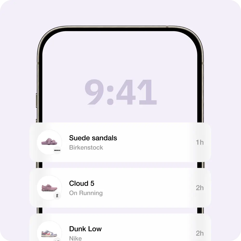 Dashboard mockup