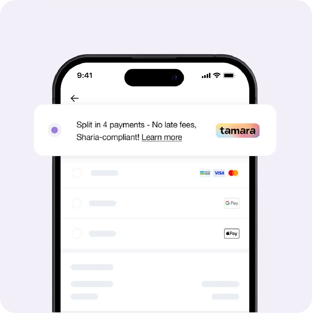Dashboard mockup